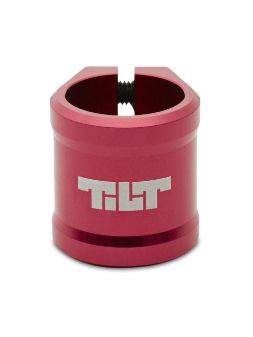 Tilt Scooters Arc Double Clamp Red